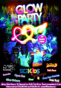 poster glow party